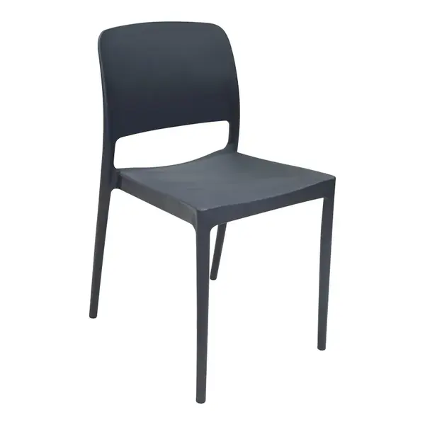 Scaun Fenxy pakoworld, culoare neagra, 38x42x77cm Scaun Fenxy pakoworld, culoare neagră, 38x42x77 cm