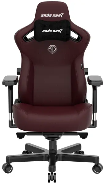 Scaun gaming Anda Seat - Kaiser 3 XL Leather Swivel, roşu