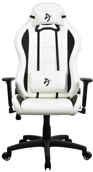 Scaun gaming Arozzi - Torretta SoftPU, alb