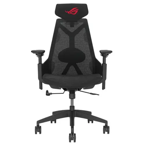 Scaun Gaming ASUS ROG DESTRIER ERGO CORE, Max 150 kg, Spuma+PU, Cotiere 3D (Negru)