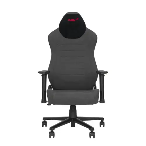 Scaun Gaming ASUS SL201C ROG Aethon Fabric Edition, Cotiere 2D, Max 136 kg (Gri)