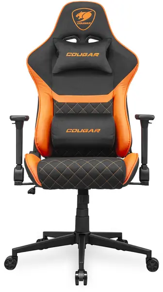 Scaun gaming COUGAR - Armor One V2 F, negru/portocaliu