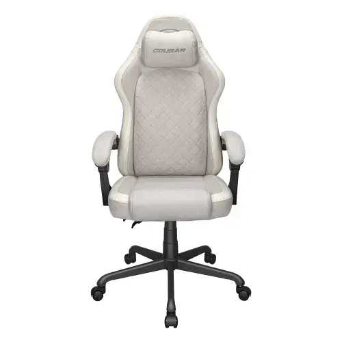 Scaun Gaming COUGAR Fusion EX Ash F, Max 120 kg, 117 cm (Gri deschis)
