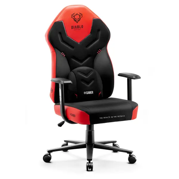 Scaun gaming din material Diablo X-Gamer: DEEP RED Scaun gaming din material Diablo X-Gamer: DEEP RED