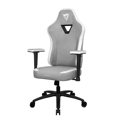 Scaun Gaming Ergonomic ThunderX3 EAZE LOFT, Max 125 kg, Cotiere 2D, Suport lombar si gat din spuma, Mecanism SYNC4 (Gri)