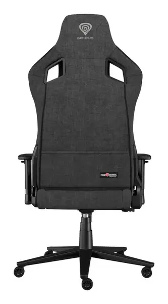 Scaun gaming Genesis TRIT 660, 2 pernute, reglabil, Manere 2D, Negru/Gri
