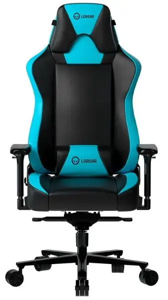 Scaun gaming LORGAR Base 311, reglabil (Negru/Albastru)