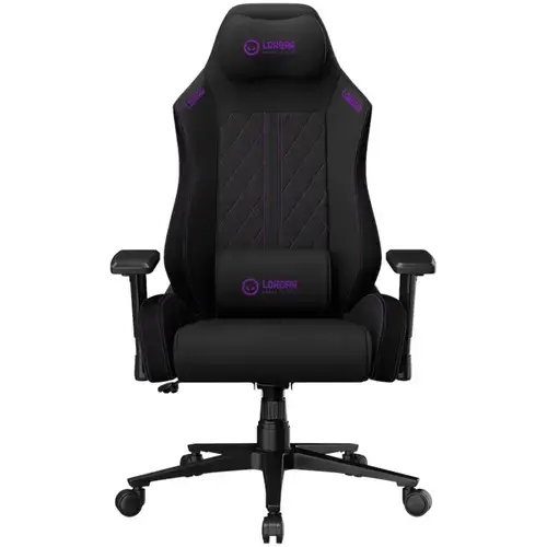 Scaun gaming LORGAR Pro CHA41, reglabil, Negru/Mov
