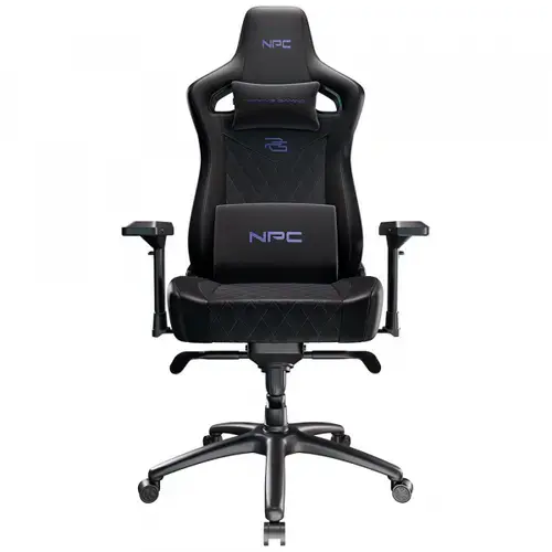 Scaun Gaming Proove NPC, Spatar reglabil (Negru/Mov)