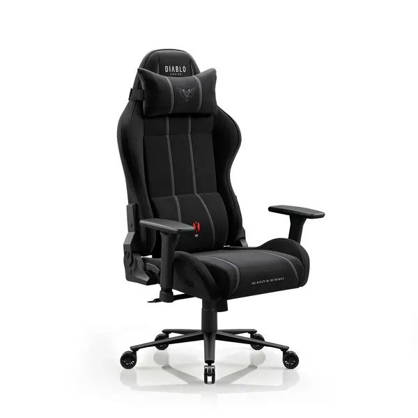 Scaun gaming textil negru Diablo X-One 2.0 Burned Black Normal Scaun gaming textil negru Diablo X-One 2.0 Burned Black Normal