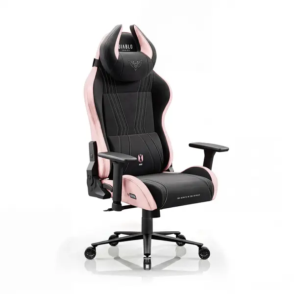 Scaun gaming textil negru-roz Diablo X-Horn 2.0 Akira Pink Normal Scaun gaming textil negru-roz Diablo X-Horn 2.0 Akira Pink Normal