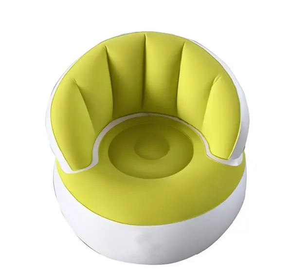 Scaun gonflabil confortabil cu pompa inclusa, design modern, dimensiuni 85x70 cm, ideal pentru interior si exterior,