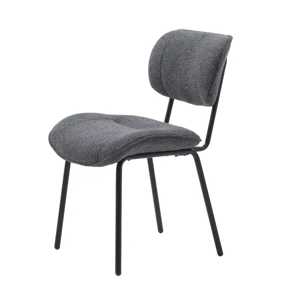 Scaun GROVE BOUCLE - Gri inchis