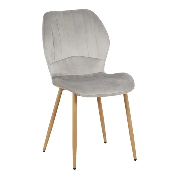 Scaun Jelour Gri cu natural 46.5x60x84 cm