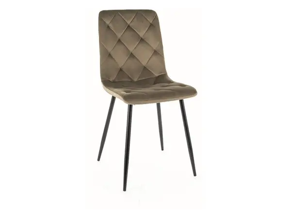 Scaun Jerry velvet olive Blu77
