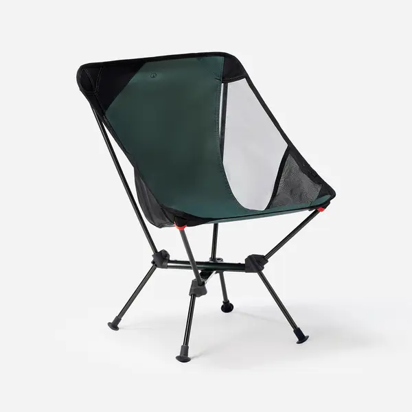 Scaun jos de camping, pliabil și ultra compact, 500 M verde