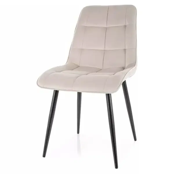 Scaun KIM VELVET - Cream
