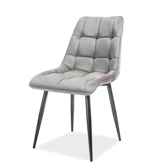 Scaun KIM VELVET - Grey