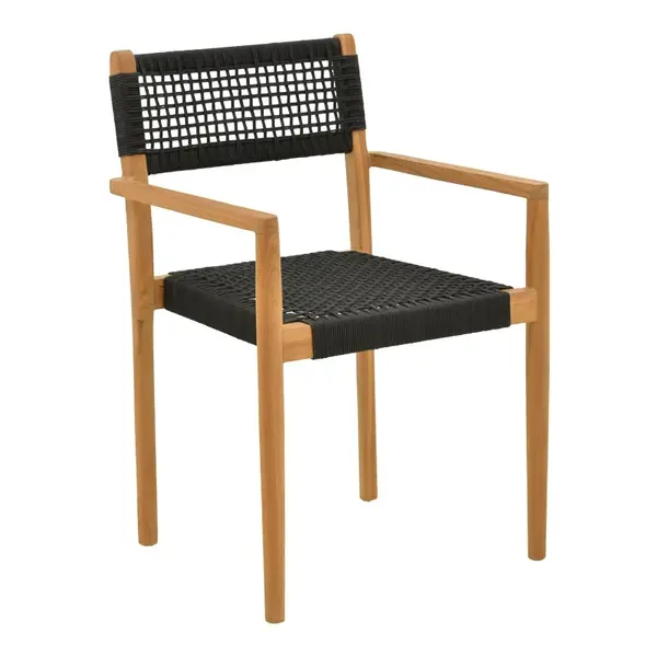 Scaun Lengan Negru 54x52x80 cm