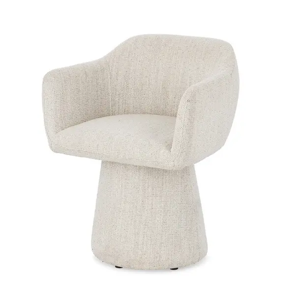 Scaun LOTTIE SWIVEL - Alb