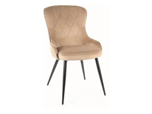 Scaun Lotus velvet bej Blu28