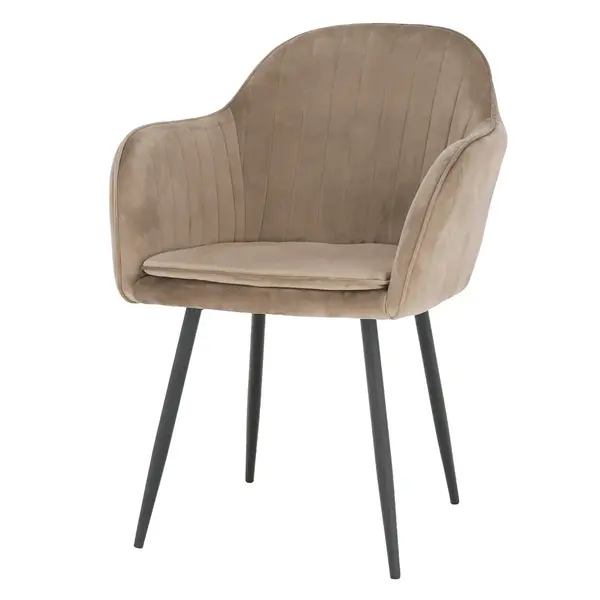 Scaun MATRIAS VELVET - Taupe