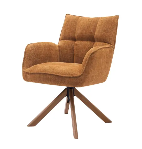 Scaun MONTSAN OAK LEGS - Orange