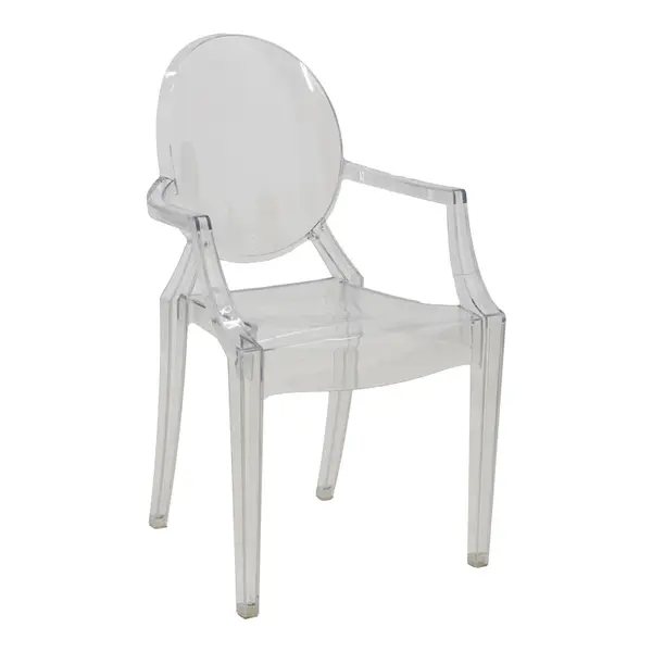 Scaun Narova PC Transparent, Multicolor, 43x48x92 cm