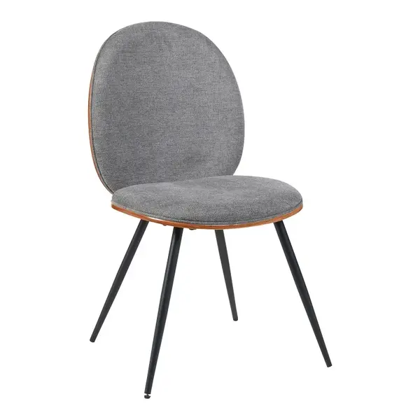 Scaun, Nerezy, Negru, 57.5x48x88 cm