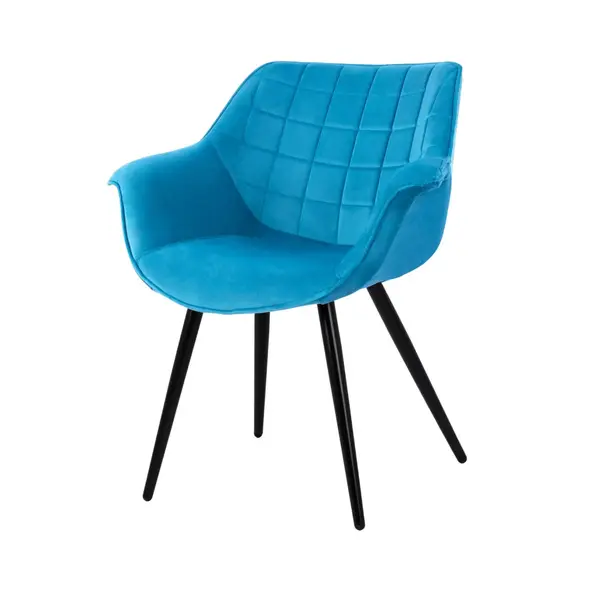 Scaun NEVIN VELVET - Turquoise