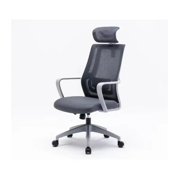 Scaun Office SERIOUX Shark SRX-OC01-FA-G, Material textil, maxim 130kg, Gray
