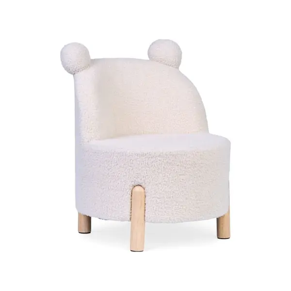 Scaun pentru copii Childhome Teddy Offwhite