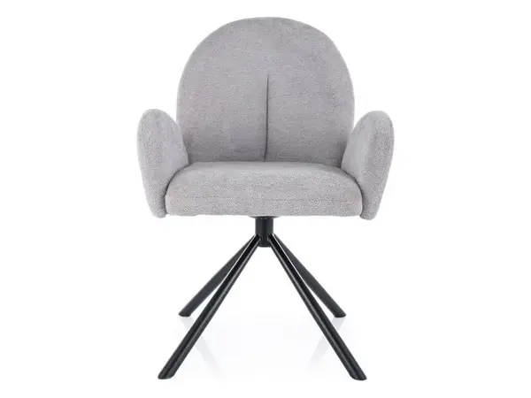 Scaun Planet Raven gri 06/negru