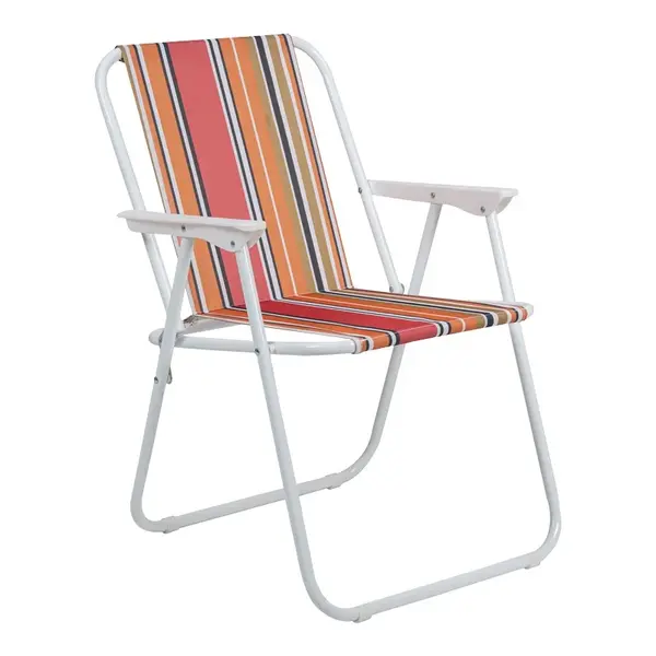 Scaun pliabil de gradina, Jette, Roz, 53x56x73 cm