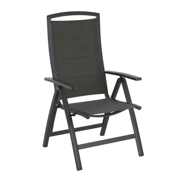 Scaun Pliant De Exterior in metal, textil antracit