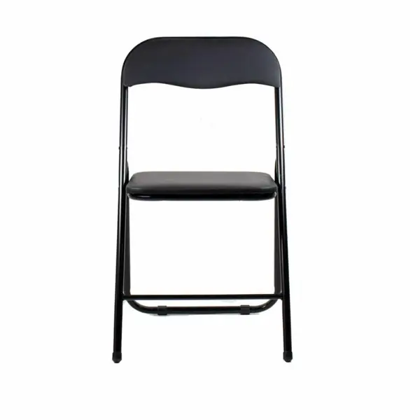 Scaun Pliant Tapitat pentru Bucatarie, Living sau Terasa, Negru