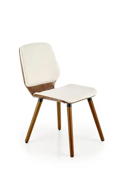 Scaun plusat K511 crem/nuc
