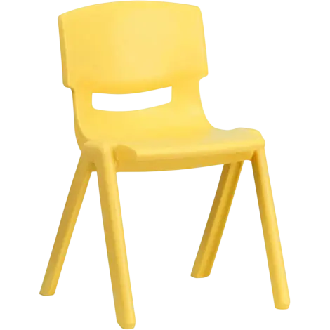 Scaun prescolari - Dumi – marimea 3 – galben