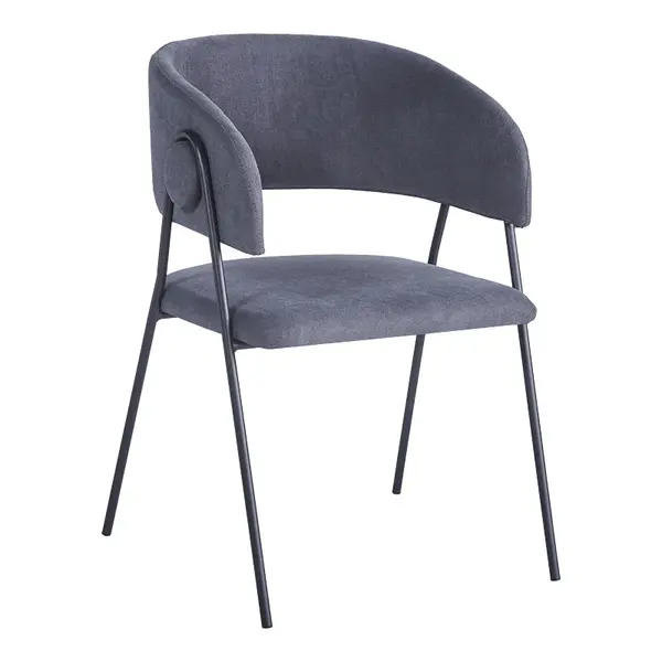 Scaun Rachele cu funcție confort, Bej, Picioare Metalice, Negre, 52x65x79 cm