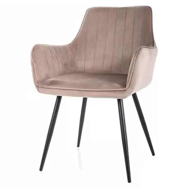 Scaun RAVEL VELVET - Beige