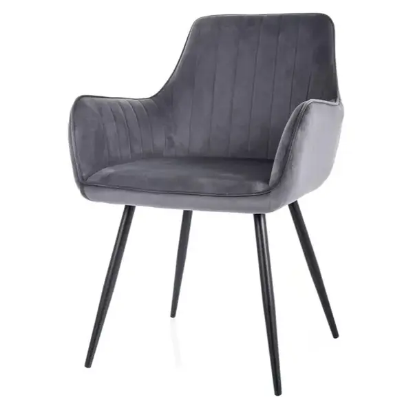 Scaun RAVEL VELVET - Grey