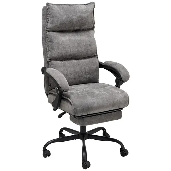 Scaun Rotativ, janilie, gri