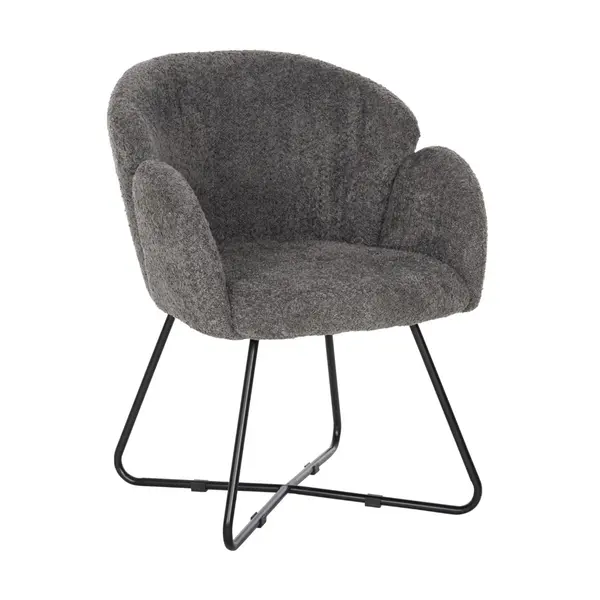 Scaun SHANTY BOUCLE - Grey