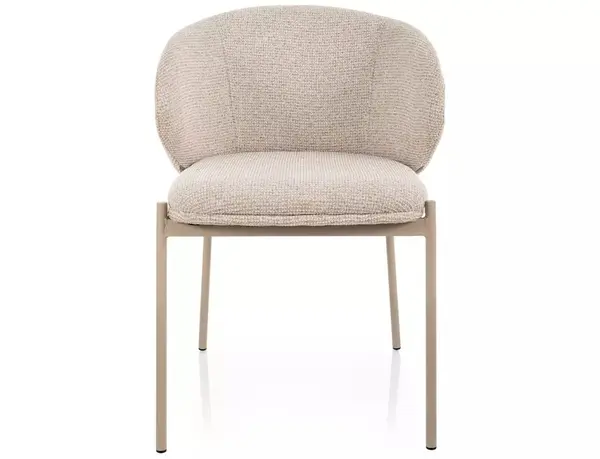 Scaun tapițat Kioto 255 bej deschis / cașmir