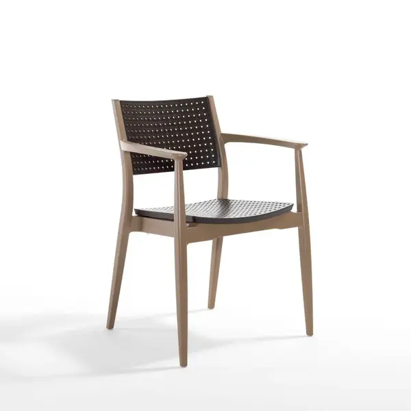Scaun terasa Novussi Seginus cappuccino Scaun terasa Novussi Seginus cappuccino