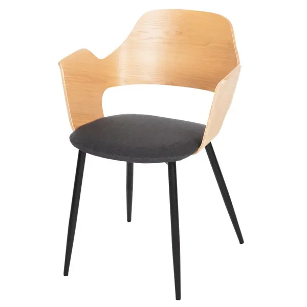 Scaun VELSA FABRIC - Lemn