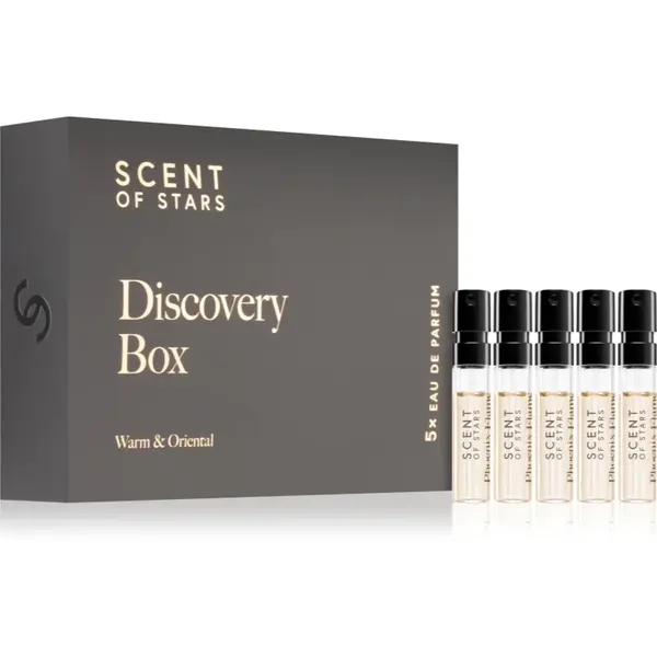 SCENT OF STARS Discovery Box: Warm & Oriental set unisex 5x2 ml