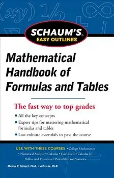 Schaum's Easy Outline of Mathematical Handbook of Formulas and Tables, Paperback/Seymour Lipschutz