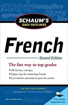 Schaum's Easy Outlines: French, Paperback/Mary Coffman Crocker