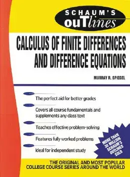 Schaum's Outline of Calculus of Finite Differences and Difference Equations, Paperback/Murray R. Spiegel